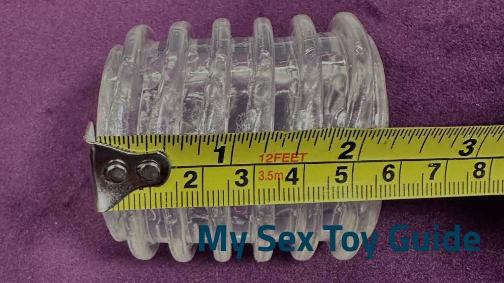 Me measuring the length of the Head Master