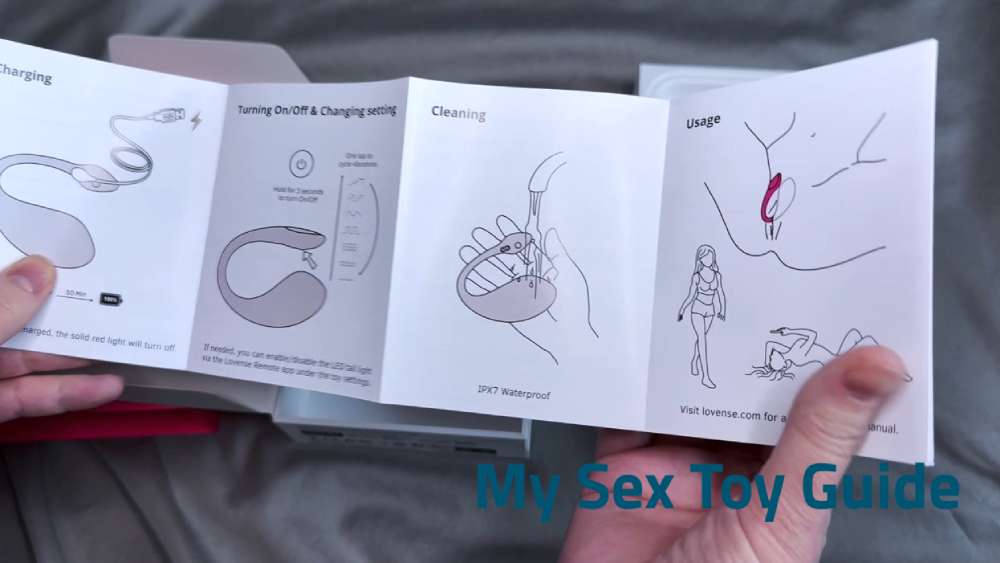 Me holding the user manual