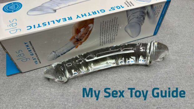 Gläs 10.5” Girthy Realistic Double Ended dildo