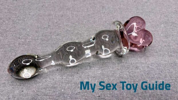 NS Novelties Crystal Heart of Glass Dildo