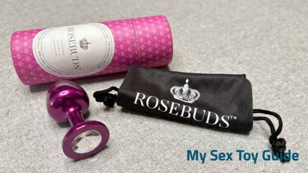 Rosebuds Jeweled Butt Plug