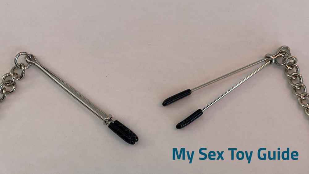 Closeup of the PVC tips