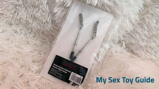 The Bondage Boutique Adjustable Tweezer Nipple Clamps