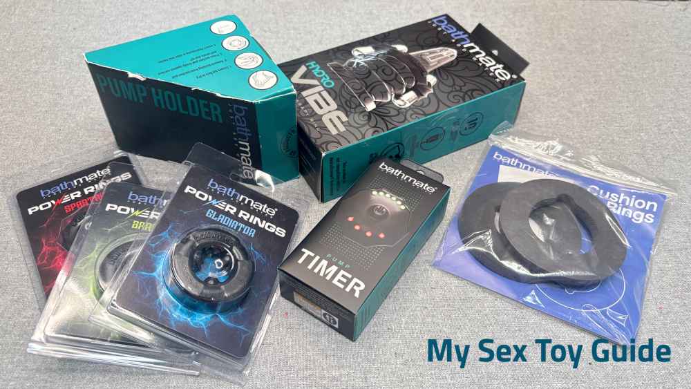 All the Bathmate accessories we tested