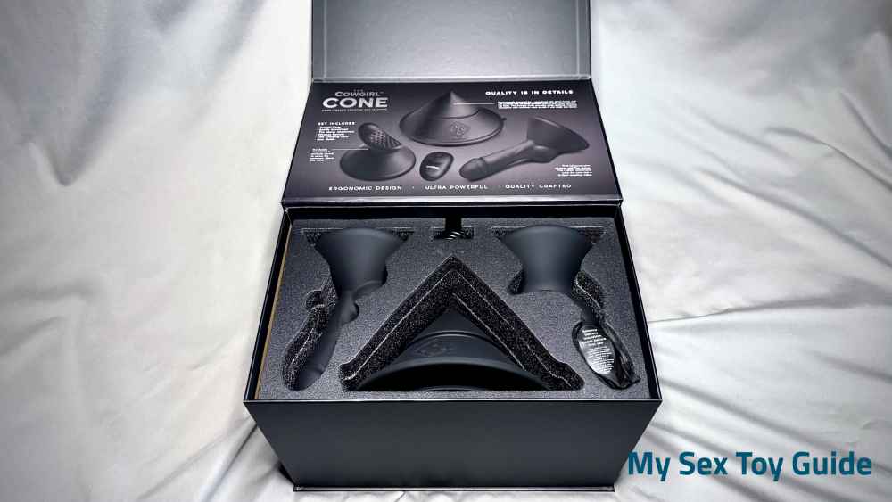 Cowgirl Cone inside the box