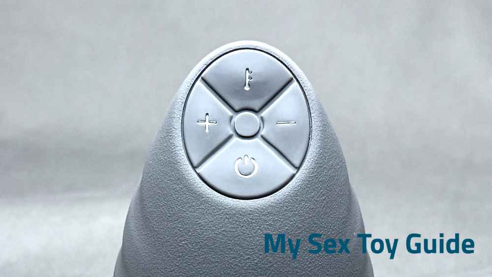 Closeup of the control buttons