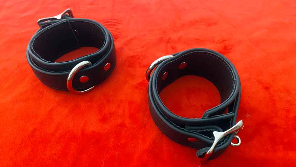 The Stockroom Premium Garment Leather Wrist Cuffs