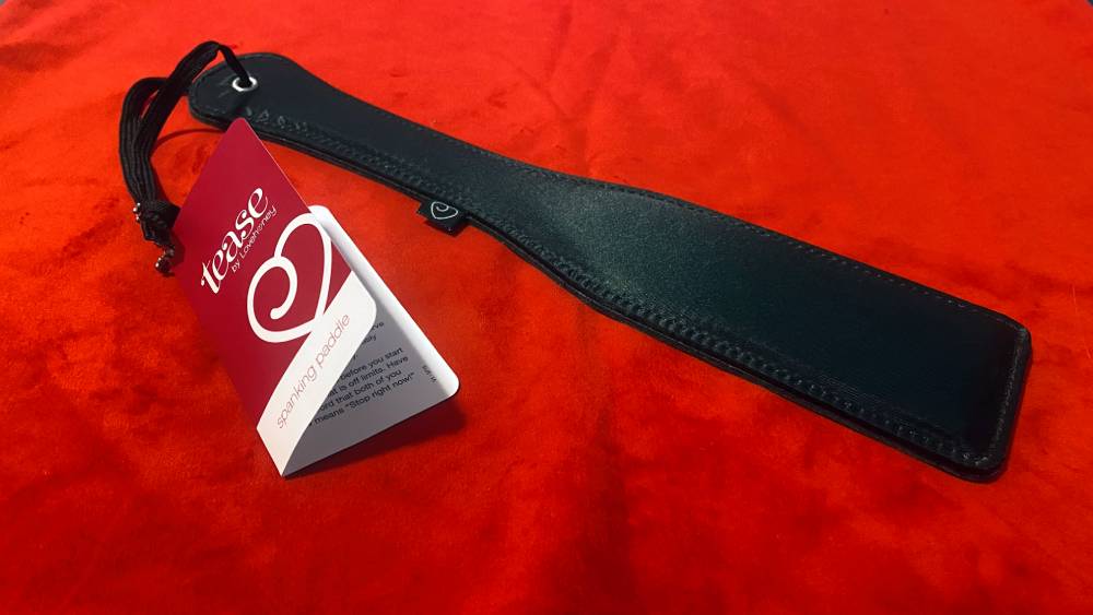 Lovehoney Satin and Leather Spanking Paddle