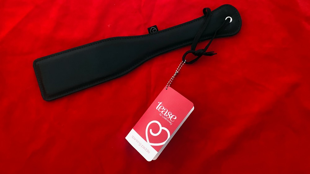 Lovehoney Satin and Leather Spanking Paddle