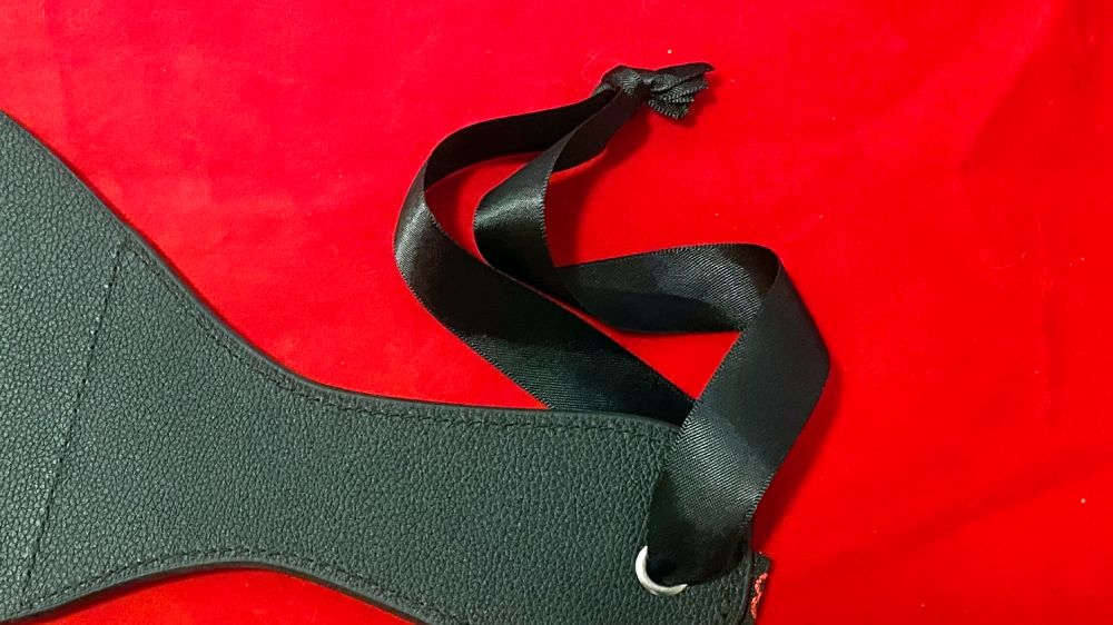 Close-up of the ribbon