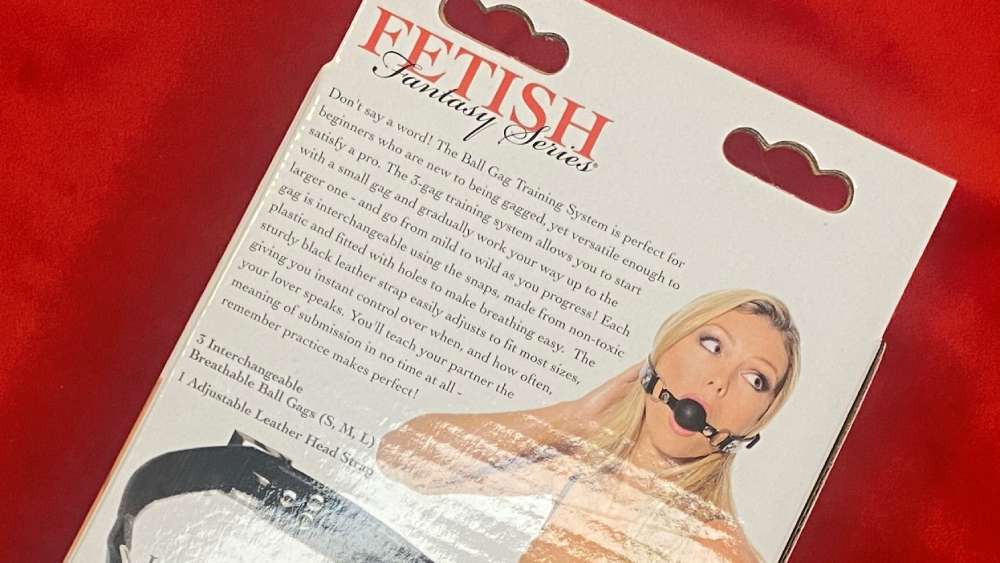 The product description on the back of the box