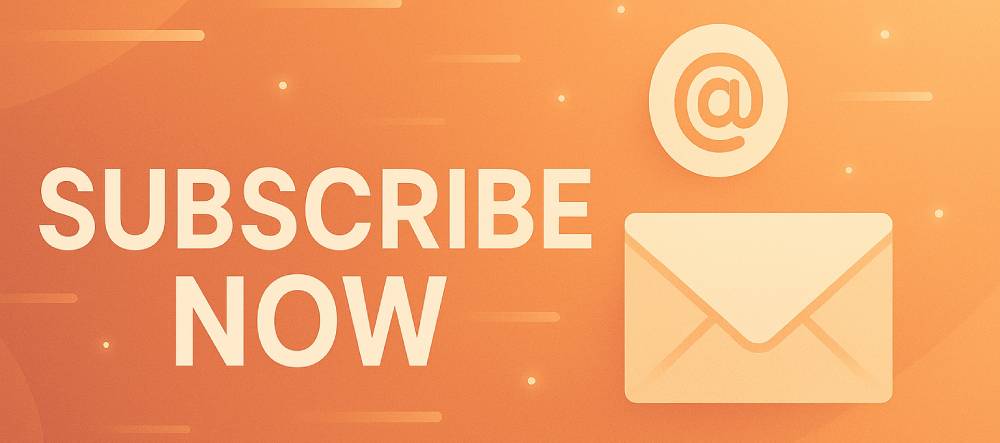Newsletter signup banner