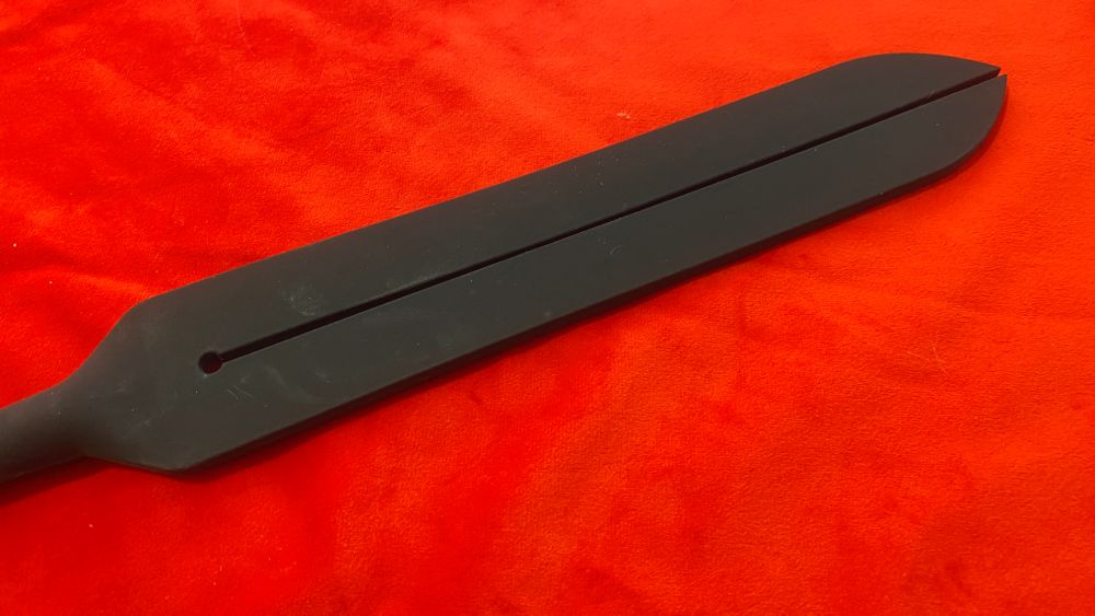 Close-up of the silicone