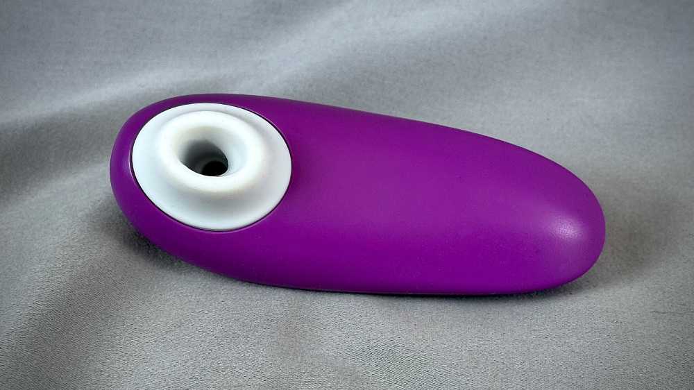 Close-up of the nozzle