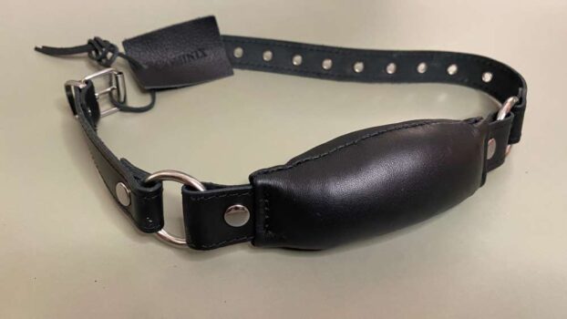 DOMINIX Deluxe Leather Bit Gag
