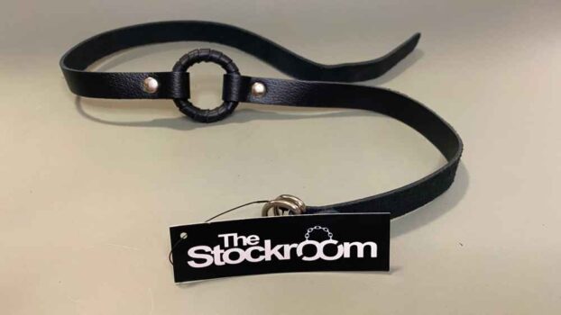 The Stockroom Leather O-Ring Gag