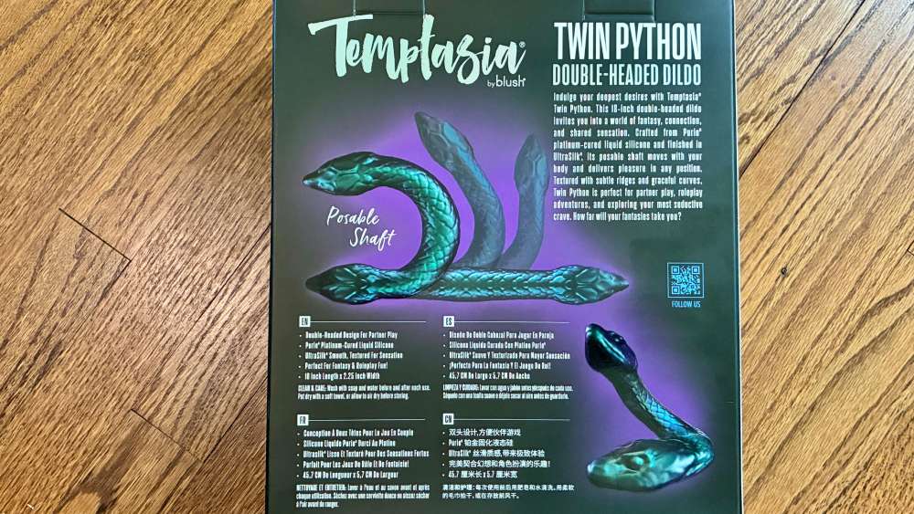 The back of the box