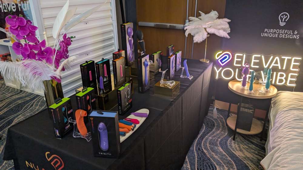 The Nu Sensuelle booth