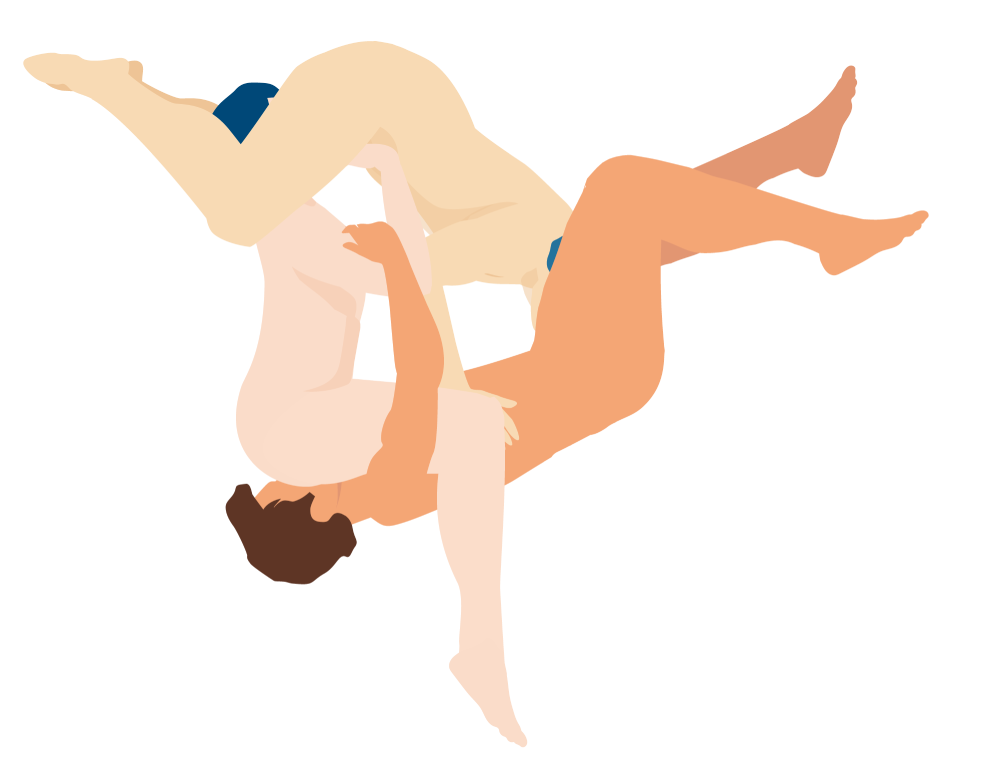 Daisy Chain Threesome Sex Position