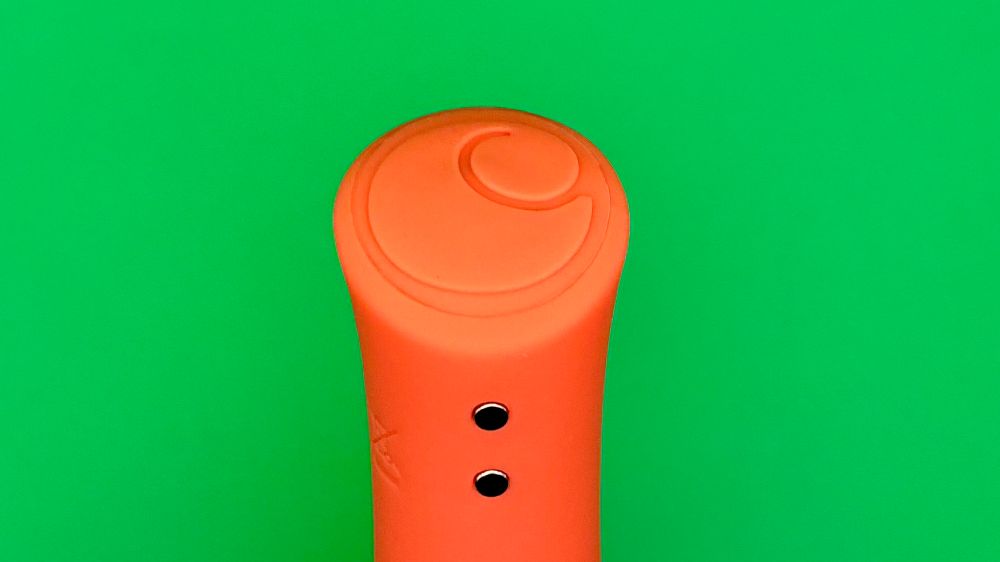 The control button at the base