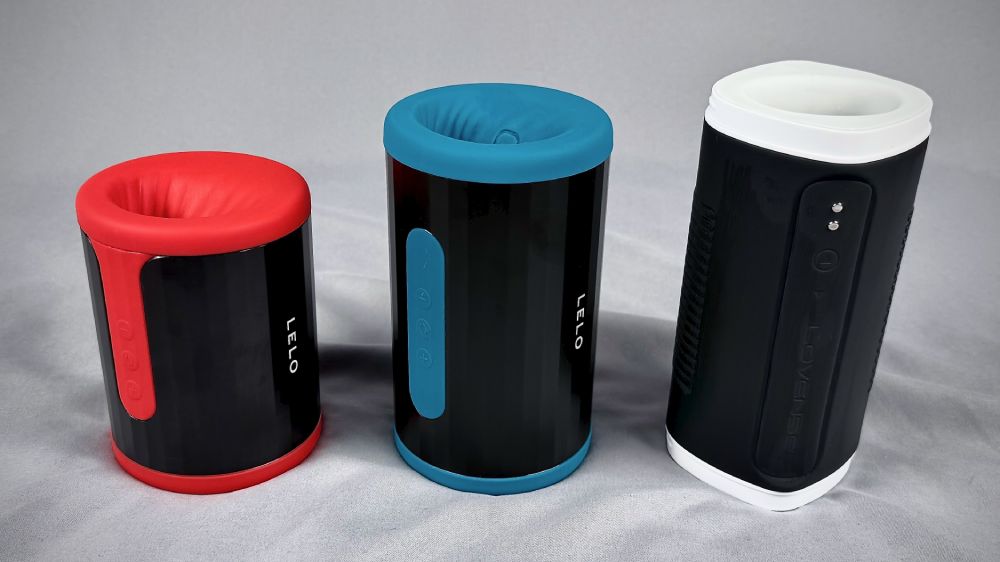 LELO F2S Double Sonic with the original model and Lovense Calor